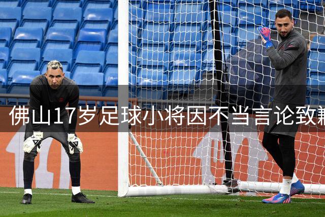 佛山17岁足球小将因不当言论致歉，赛场内外需重教育